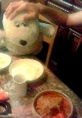 オラフとロールキャベツ